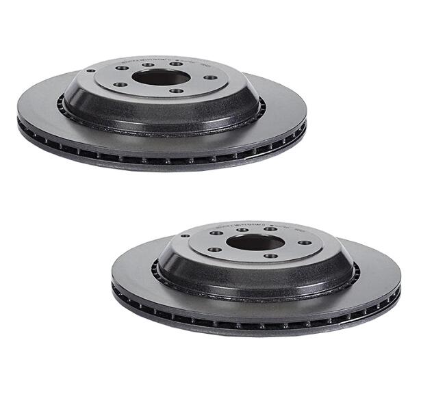 Mercedes Brembo Brakes Kit - Pads and Rotors Rear (330mm) (Ceramic) 1645401017 - Brembo 1536389KIT